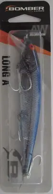 BOMBER Long A - B15 - 1/2 oz. - 4-1/2" - Silver Flash/Blue Back