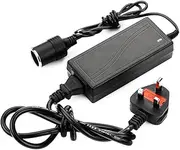 Power Supply Cigarette Lighter Socket AC to DC Adapter 110V-240V to 12V 5A Car Power Charger Converter