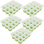 ROMISBABA 5pcs Seedling Starter Trays: 12 Cells Seedling Germination Trays Plants Starter Nursery Pots for Indoor Greenhouse Planting Growing