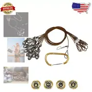 Ultra-Resistant 30" Texas Rig Decoy Anchors - Waterproof, Tangle-Free Design