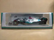 Spark 1/43 Mercedes F1 W13 Russell 2022 No Boards Minicar