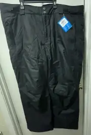 Columbia Bugaboo IV Snow Pant Waterproof Omni-Tech Men's Sz XXL Black NEW!