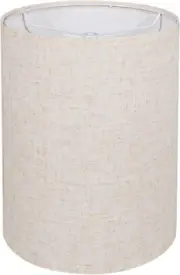 Tall Drum Lamp Shade Table Lamps Floor Cloth Lampshade 10" Top X Bottom 13" High