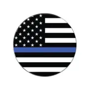 US Flag Thin Blue Line Thinblueline Golf Ball Marker Gift