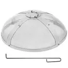 VEVOR 20" Round Firepit Spark Screen Cover Lid Stainless Steel Wood Burning