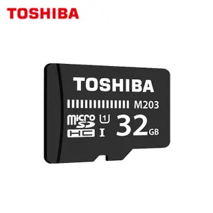 東芝存儲卡 M203 16GB 32GB SDHC 高速 100MB/S 64GB 128GB Micro SD 卡 U