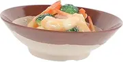 KOMBIUDA Fake Food Model Restaurant Ornament Garlic Broccoli Stir-Fried Shrimp Realistic Simulation