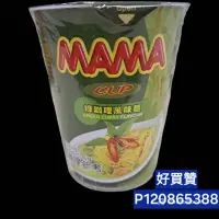 在飛比找蝦皮購物優惠-泰國MAMA綠咖哩風味麵60g（1杯）