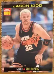 JASON KIDD, RARE 2000 SPORTS ILLUSTRATED FOR KIDS CARD, BASKETBALLL STAR !