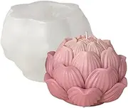 LotusCandle Mold Flower Silicone Mold Flower Resin Mold Candle Aromatherapy Candle Molds for Candle Making Supplies