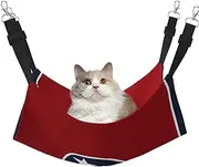 EdWal Tennessee flag print Soft Sleeping Hammock Cat Hammock for Cage Hanging,Pet Hammock Bed Adjustable for Small Animals