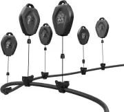 [Pro Version] VR Cable Management, 6 Packs Retractable Ceiling Pulley System....
