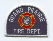 Grand Prairie Fire Department Patch Texas TX