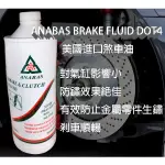 ANABAS BRAKE FLUID DOT4 美國進口煞車油 (買一整箱 再送一件衣服)