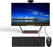 All-in-One PC All-in-One PC 23.8 Inch Desktop PC All-in-One PC with Core i7 16GB RAM 512GB SSD, 360° Adjustable Webcam, Charging Panel, All-in-One PC Compatible with WiFi