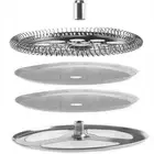 Effortless Installation 4 Pcs Stainless Steel Filter Kit for Easy Brewing