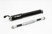 Airsmith Airhop HPLG Cycling Mini Bike Pump Presta&Schrader Valve 140PSI Black