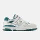 【New Balance】550 系列 男女 休閒鞋 白綠_BB550STA-D