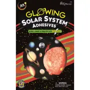 University Games Glowing Adhesives-Solar System, 19484