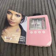 Hypergear MagBuds Pink Bluetooth Aluminum Alloy Magnetic Earphones In Line Mic