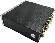 Suesacy 2.1 Digital Amplifier TPA3116 Bluetooth 5.0 Convenient Amplifier Power 2X50W+100W 3-Channel Amplifier, Black Easy Install Easy to Use
