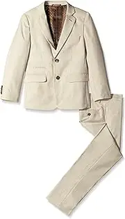 [Isaac Mizrahi] Boys' Big Textured 2pc Suit