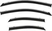 STIDPFZX Window Visor Side Window Deflector Weather Shield Compatible for Chana Changan Alsvin V3 V5 V7 2009 2010 2011 2012 2013 2014 2015 2016-2023(2012-2017 V3 MK1)