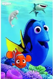 6 Finding Dory Posters-I Am Fluent In Whale & Finding-Dory