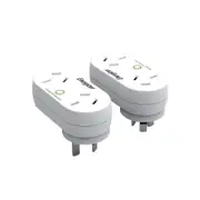 Energizer ET-SDAW 2-Port Power Adaptor with Surge Protection Twin Pack