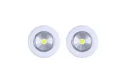 2 Pcs Brillar Wireless Peel n Stick Lights with COB LED Technology