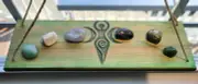Moon Goddess Crystal Cleansing Shelf