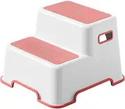 Children’s Toilet Step Stool - Steps Potty Ladder for | Anti Skid Bathroom Stool, Self Toileting Support for Kids, Easy Wash Potty Step, Toilet Trainer for Boys and Girls