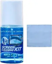Screen Cleaner Spray - 200ml TV Screen Cleaner Spray, Computer Screen Cleaner | Electronic Screens Cleaning Kit with Microfiber Cloth, Mobile Phone Screen Cleaner for Monitors, Laptop