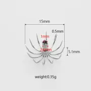 10PCS Silver Octopus Squid Lure Hooks Cuttlefish Tow Hook Fishing Accessories