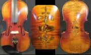 Strad style SONG meastro inlay shell violin 4/4,resonant and strong sound #14315
