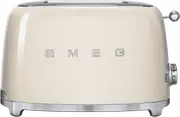 Smeg 50's Style 2 Slice Toaster Cream