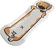 Bedside Rug, Cartoon Dog Rug 47x16 Inch, Fuzzy Area, Small Rugs for Bedside, Floor Mat for Bedroom
