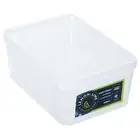 Rectangle Clear Stackable Plastic Food Storage Storer Container Tub Box 900ml
