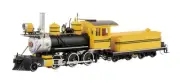 Bachmann 29302 Painted Unlettered - Bumble Bee DCC- 2-6-0 (On30)