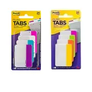 Post-It 50x38mm Filing Tabs 24pk (Box of 6) - Brights
