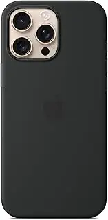 [Apple] iPhone 16 Pro Max Silicone Case with MagSafe - Black ​​​​​​​