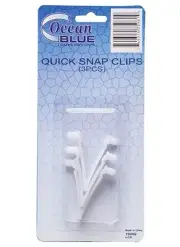 Spring Clip V Clip for Handle Brush Pole Vacuum Head Skimmer Net Leaf Rake NEW