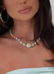 Big Smiles Necklace Multi