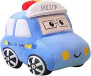 30cm Car Plush Toy Lovely Police-Car Plushies Photo Props Ornament Soft Cartoon Stuffed Pillow Children's Room Home Decor Birthday Gift