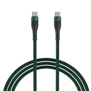 Quick-Acting 3ft 100W Type C to Type C Male PD 3.0 Data Cable f CellPhone Tablet