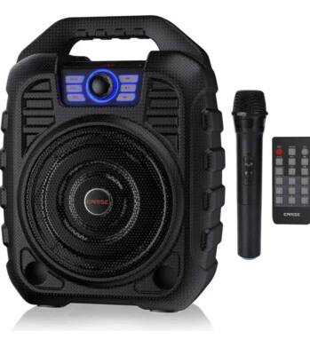 CARISE T26 Pro Black Additional Mic Port Remote Control Wireless Speaker 1.2