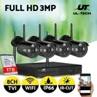 UL-tech Security Camera Wireless Home CCTV System 8CH NVR 1TB Outdoor 3MP