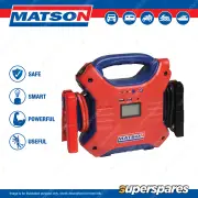 Matson 12 / 24V Lithium Jump Starter 35000mAh Automatic Voltage Sensing
