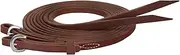 Weaver Leather Stacy Westfall ProTack Oiled Split Rein, 1/2-Inch x 8-Feet, Brown