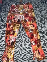 BRIEF INSANITY Bourbons of Kentucky Jim Beam Makers Mark Sleep Lounge Pants S